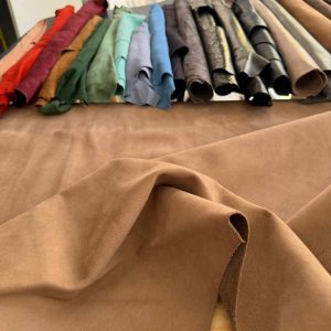 Sand nubuck leather planner cover