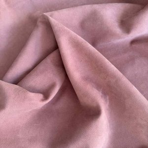 Dusty pink nubuck leather planner cover