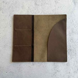 Brown wallet insert - Standard size