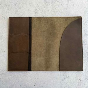 Brown wallet insert - A5 size